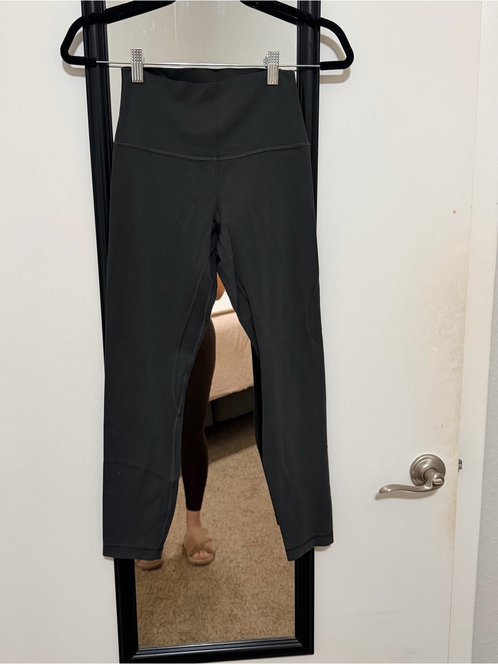 lululemon athletica align leggings in Charcoal grey color